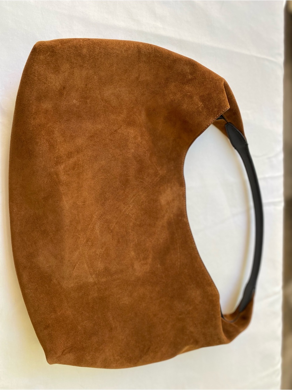 Madewell Mylie Suede Shoulder Leather Bag brown - Picture 5 of 11